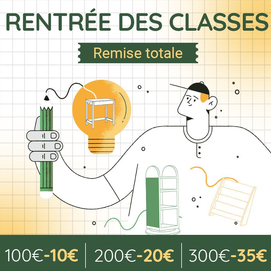 Rentrée scolaire : Créez l’espace d’étude parfait avec notre promotion mobilier enfants
