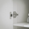 SoBuy BZR121-W Meuble Bas de Salle de Bain avec 2 Portes et Étagères Réglables – L70×P35×H90 cm, Charge 70 kg, MDF, Blanc