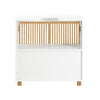 SoBuy BZR125-W Meuble sous Lavabo de Salle de Bain, Meuble sous Vasque à 2 Portes en Bambou, Placard Armoire de Rangement Meuble évier de Cuisine, L60 x P30 x H61 cm