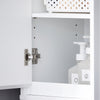 SoBuy BZR147-W Colonne de Salle de Bain 170 cm – Blanc