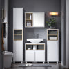 SoBuy BZR147-W Colonne de Salle de Bain 170 cm – Blanc