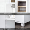 SoBuy BZR147-W Colonne de Salle de Bain 170 cm – Blanc