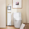 SoBuy BZR151-W Meuble de Salle de Bain Ultra-Étroit avec Étagère Réglable et Tiroir Repositionnable – L20×P20×H96 cm, Charge 30 kg, PB/MDF E1, Blanc