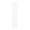 SoBuy BZR80-W Colonne de Salle de Bain 170 cm – Tiroir, Portes et Étagère Ouverte – Blanc