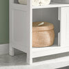 sobuyes.shopG128-W Meuble Sous-Lavabo Meuble pour lavabo suspendu