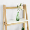 sobuyes.shopG162-N Étagère Pliable Style échelle Étagère pour Salle de Bain, Bureau, Salon, etc. avec 4 Niveaux de Rangement