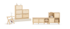 SoBuy FSB87-N Buffet Meuble de Rangement avec 2 Portes Coulissantes, Commode Multifonction pour Entrée Salon Cuisine – 80x35x87 cm, Naturel
