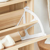 SoBuy FSR160-N Armoire à Chaussures 2 Abattants, Rangement pour Entrée Couloir – Naturel