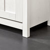 SoBuy FSR161-W Banc à Chaussures avec Coussin Rembourré et 1 Abattant pour Entrée Couloir – 80x30x50 cm, Blanc