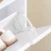 SoBuy FSR204-W Meuble à Chaussures Gain de Place Ultra-Slim 19cm – Entrée Étroite – 50x19x100 cm Blanc