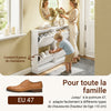 SoBuy FSR216-W Meuble à Chaussures Gain de Place Ultra-Slim 18cm – Entrée Étroite – 105x18x78 cm Blanc