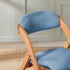 SoBuy FST92-BL Chaise Pliante Rembourrée en Bois – Bleu
