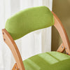 SoBuy FST92-GR Chaise Pliante Rembourrée en Bois – Vert