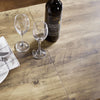 SoBuy FWT62-N Table Pliante avec 2 Abattants et 3 Étagères de Rangement, Table de Cuisine Salle à Manger Pliable, Économie d'espace, 180 x 60 x 77cm