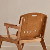SoBuy HFST02-BR Fauteuil Design Salon Ergonomique Chaise Fauteuil de Salon Confortable Fauteuil de Bureau en Tenons et Mortaises