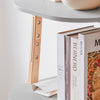 SoBuy HSTR02-K-HG Étagère Échelle, Bibliothèque à 4 Niveaux, Étagère de Rangement, Meuble de Rangement sur Pieds, Bibliothèque Murale, pour Bureau, Salon, Chambre, Cuisine, 44x39x169cm, Gris