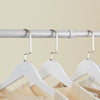 SoBuy KLS03-II-HG Portant à vêtements télescopique robuste – Penderie ouverte réglable avec tringles pour chambre/dressing, Gris