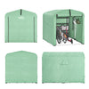 SoBuy KLS11-L-GR Abri de Jardin Imperméable avec Crochets, pour Vélo, Moto et Outils, Résistant à l’Humidité, Rangement Optimisé – L159×P219×H165 cm, Vert