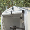 SoBuy KLS11-II-L Abri Vélo Extérieur Imperméable 159x219 cm – Garage Vélo et Moto avec Porte Verticale Gain de Place