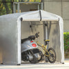 SoBuy KLS11-II-L Abri Vélo Extérieur Imperméable 159x219 cm – Garage Vélo et Moto avec Porte Verticale Gain de Place