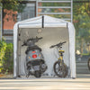 SoBuy KLS11-II-L Abri Vélo Extérieur Imperméable 159x219 cm – Garage Vélo et Moto avec Porte Verticale Gain de Place