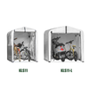 SoBuy KLS11-II-L Abri Vélo Extérieur Imperméable 159x219 cm – Garage Vélo et Moto avec Porte Verticale Gain de Place