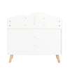 SoBuy KMB100-W Bibliothèque Enfant avec 5 Compartiments Ouverts, pour Chambre d’Enfant, Rangement Optimisé, Design Fonctionnel – L82×P35×H76 cm, Blanc