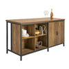SoBuy KNL01-F Ìlot Central Cuisine Industriel 170 cm – Plan de Travail XXL, Buffet Bar Vintage