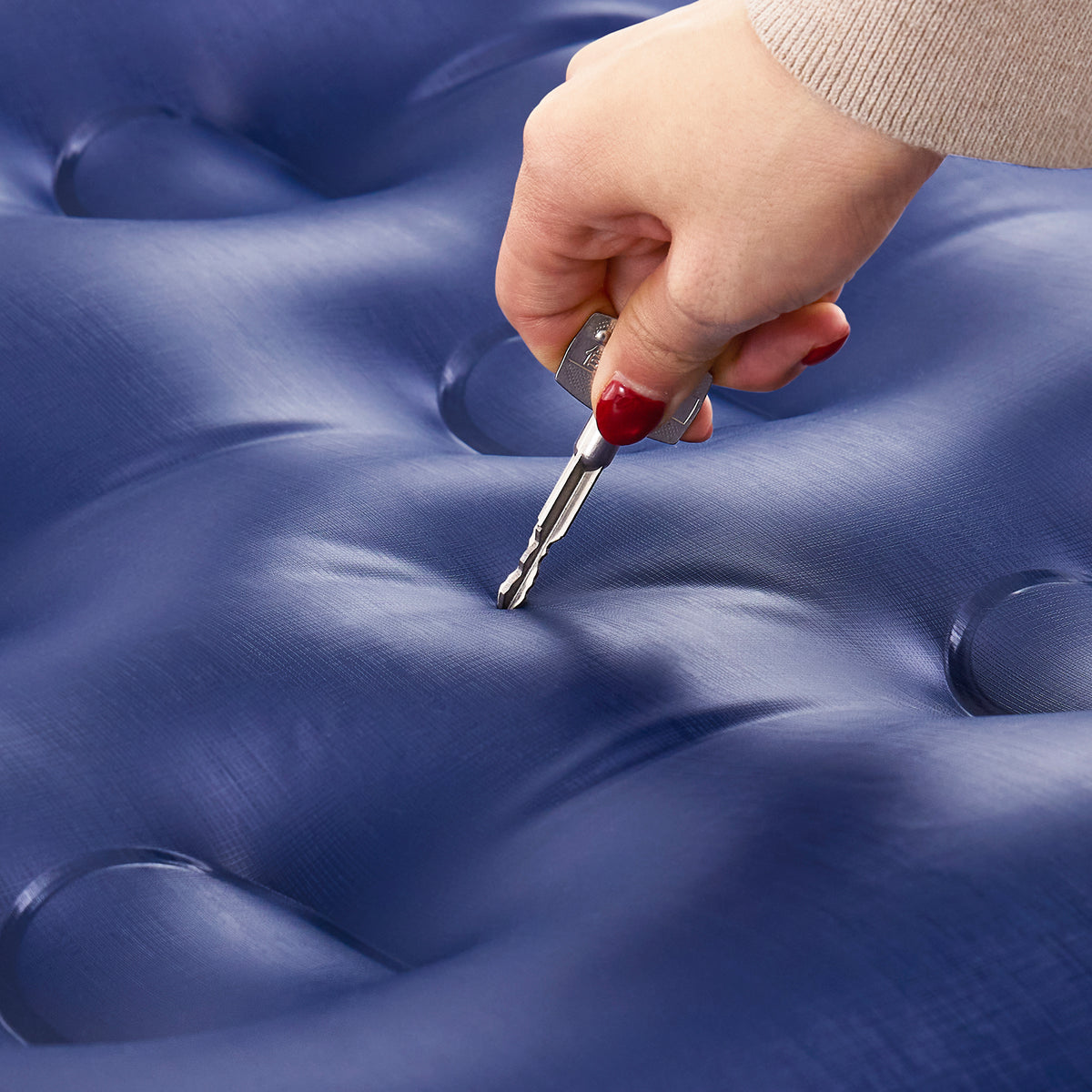 SoBuy Tente de Camping extérieure Tentes Double avec Crochet pour Lampe et Sacs de Rangement pour Chaussures Tente 3-en-1