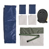 SoBuy Tente de Camping extérieure Tentes Double avec Crochet pour Lampe et Sacs de Rangement pour Chaussures Tente 3-en-1