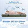 SoBuy Tente de Camping extérieure Tentes Double avec Crochet pour Lampe et Sacs de Rangement pour Chaussures Tente 3-en-1