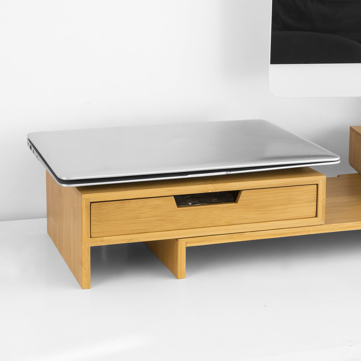 SoBuy BBF04-N Support de Moniteur Écran Ergonomique Support pour Écran d'ordinateur