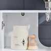 SoBuy BZR92-W Meuble sous Lavabo, Meuble sous évier, Meuble sous Vasque, Armoire Salle de Bain, Placard de Rangement