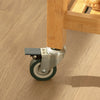 SoBuy FKW28-HG Chariot de Cuisine de Service Roulant, Etagère de la Cuisine, Plateau en Marbre