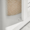 sobuyes.shopG237-W Meuble Sous-Lavabo Meuble de Salle de Bain Vasque, 2 portes et 2 étages