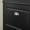 SoBuy FSR94-SCH – Armoire à Chaussures Slim 24 cm – 3 Abattants, 12 Paires – Noir Mat FSC®