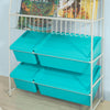 SoBuy KMB07-B Bibliothèque + Coffre de Rangement Coffre à Jouets Étagère à Livres pour Enfants
