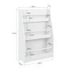 Prévente SoBuy KMB45-W Bibliothèque Montessorienne pour Enfants, Étagère à Livres pour Garçon, Fille, Chambre Enfant, Étagères à 3 hauteurs