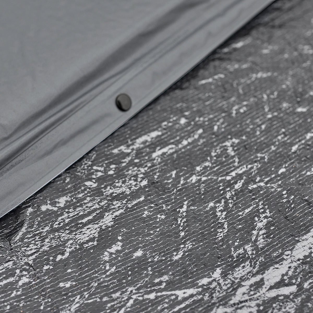 SoBuy OGS60-HG Lit de Camping Pliable en Aluminium Léger, 3 en 1 avec Toit Anti-UV + Matelas Gonflable Intégré + Sac de Transport, 1 Personne