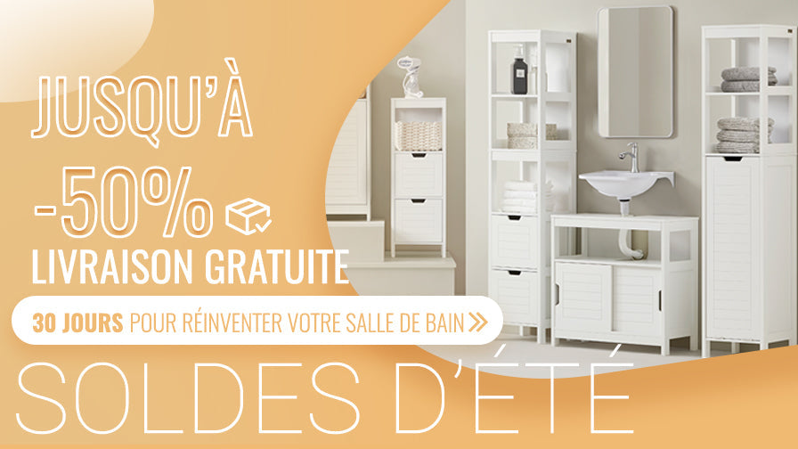 Nouvel Élan d’Été : Soldes de Juillet sur notre Collection Salle de Bain