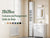 BZR34 : Meuble de salle de bain gain de place avec plusieurs options de couleur