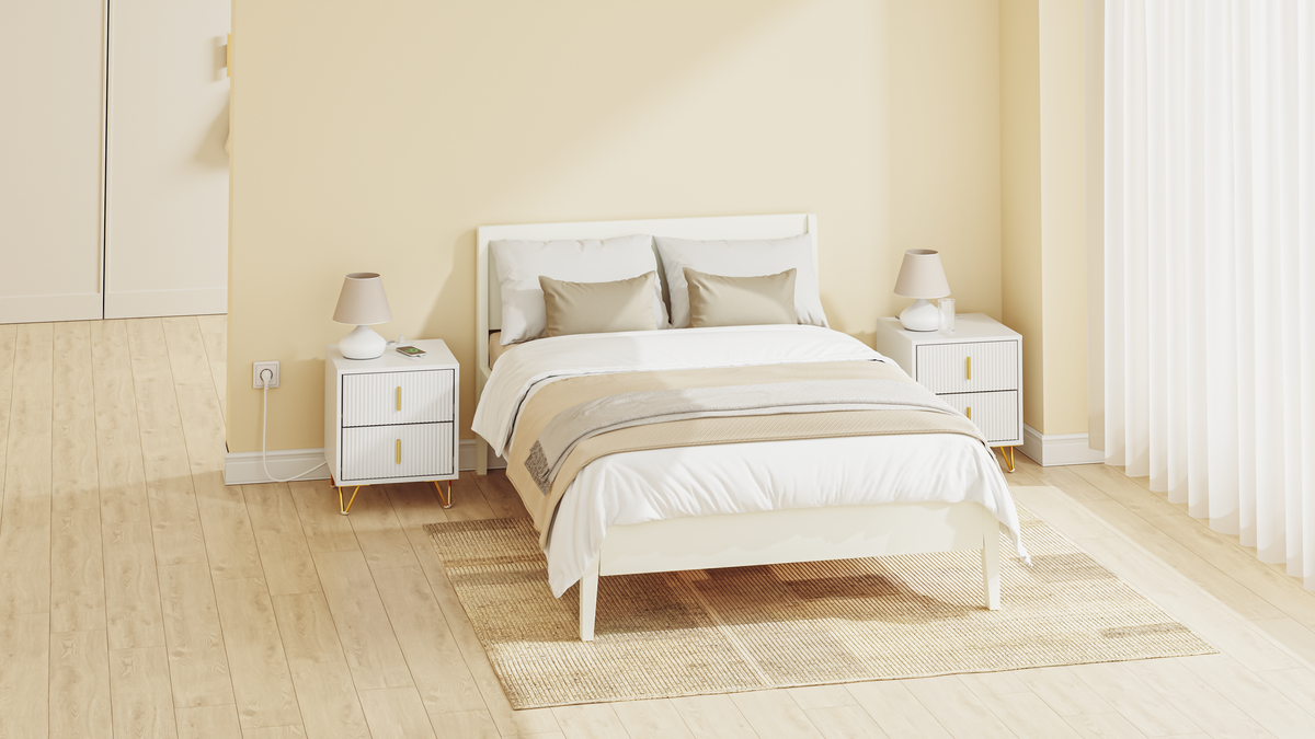 Comment choisir une table de chevet avec prise pour un petit espace ?