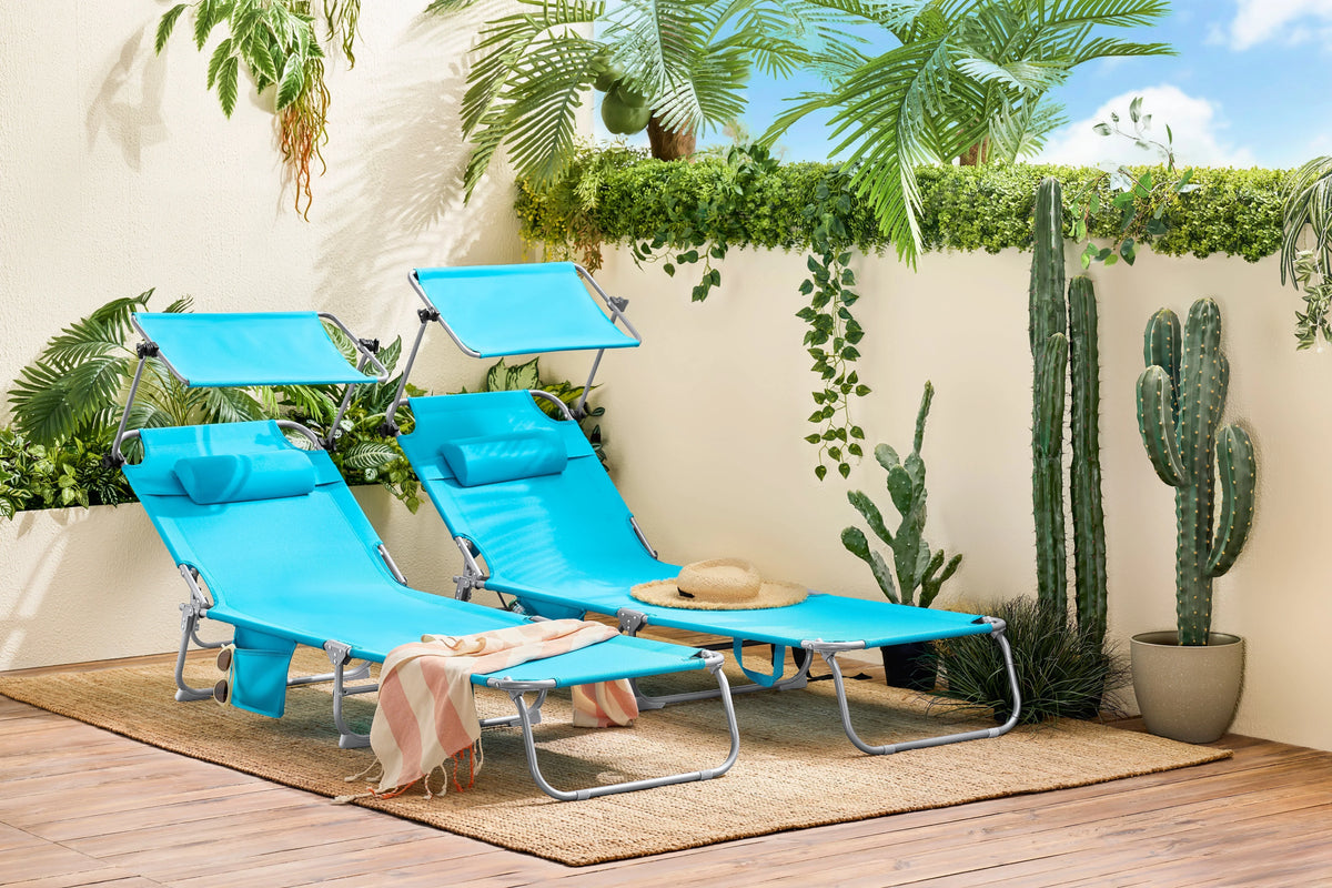 Le meilleur choix pour la détente en extérieur : Chaises longues et chaises à bascule pour un été paisible