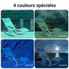 SoBuy OGS28-TB Chaise Longue Transat de Jardin Bascule avec Appui-tête Réglable et Pochette latérale