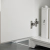 SoBuy BZR108-II-W Meuble sous Colonne Lavabo avec 2 Portes – 60×30×60 cm, Charge 30 kg, MDF E1, Blanc