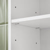 SoBuy BZR165-W Colonne Salle de Bain avec 3 Niveaux, pour Salle de Bain et WC, Rangement Optimisé, Design Fonctionnel, Usage Quotidien – L65×P20×H182 cm, Blanc