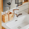 SoBuy BZR172-N Meuble sous Lavabo avec Deux tiroirs Meuble de RangementMeuble avec lavabo en céramique
