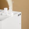 SoBuy BZR29-W Meuble Salle de Bain Petit Espace 30 cm – 3 Tiroirs et Porte-Serviettes Réversible, Blanc