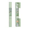 SoBuy BZR34-II-GR Colonne Salle de Bain Ultra-Étroite 20×20×180 cm – Tiroir Central, Étagères Réglables, Vert Clair