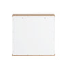 SoBuy BZR42-W Armoire Murale Salle de Bain avec Portes Persiennes et Étagères Réglables – 60×56×19 cm – Blanc